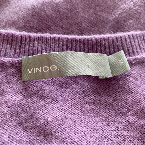 Vince Wool/Cashmere blend V Neck Sweater - Picture 3 of 4